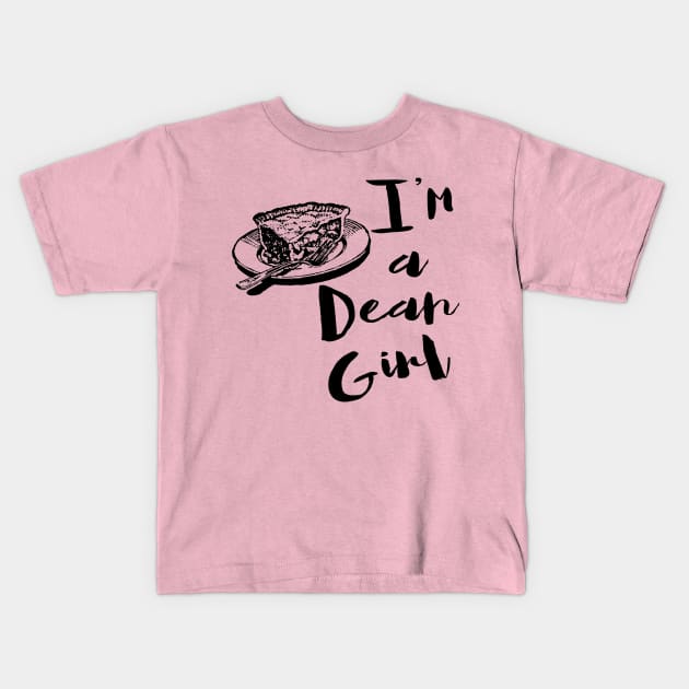 I'm just a Dean Girl Kids T-Shirt by ctofine